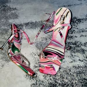 Cape Robbin Strappy Square Toe Heels